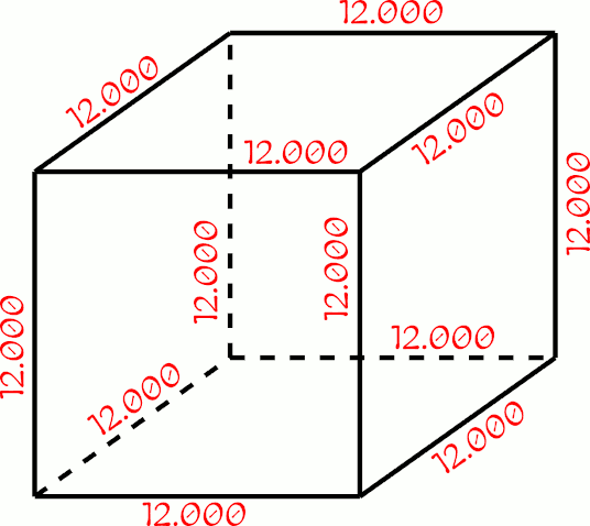 Diagrama geométrico abstracto que representa el Mazzaroth con doce secciones marcadas con el número 12.000. La figura utiliza líneas negras continuas y discontinuas sobre un fondo blanco para demarcar secciones y dimensiones.